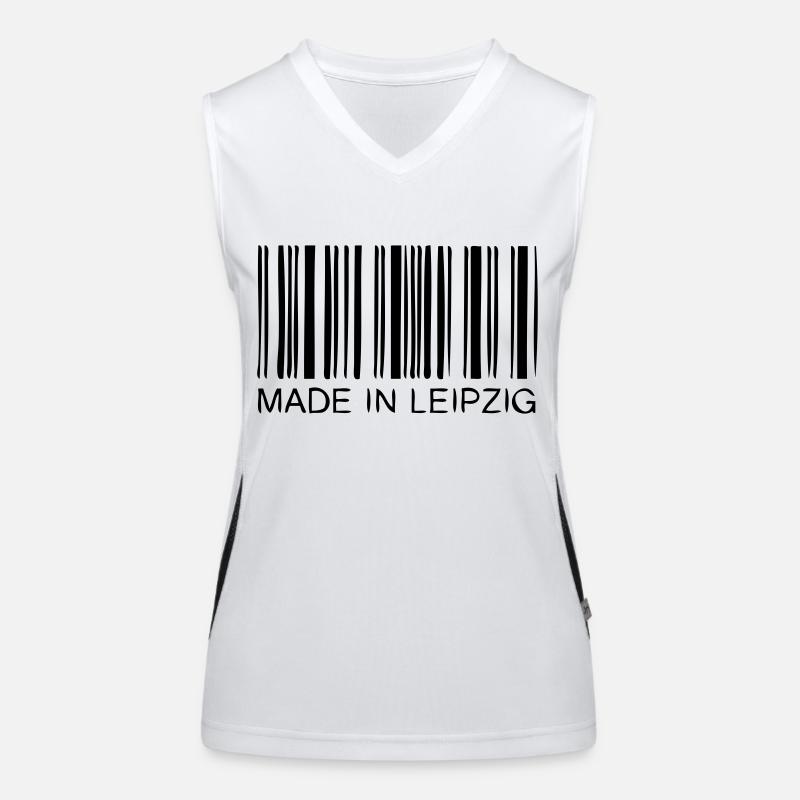 Fait à Leipzig Débardeur respirant contrasté Femme