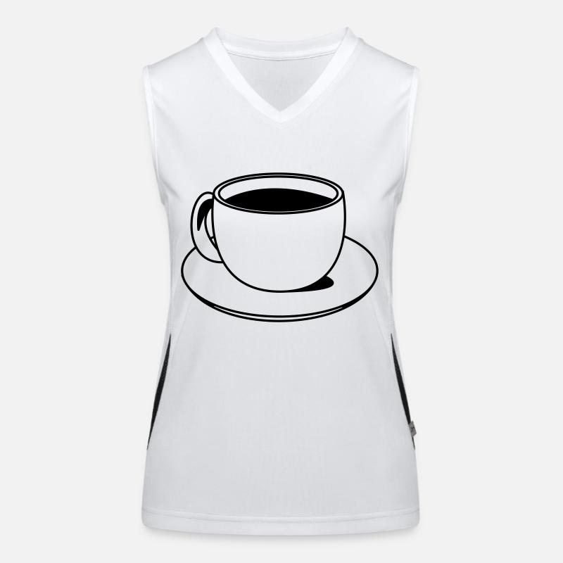 tasse Funktionelles Kontrast-Tank Top für Frauen