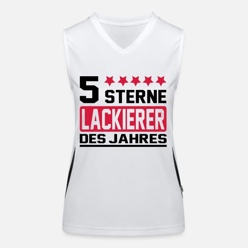 lackierer Funktionelles Kontrast-Tank Top für Frauen