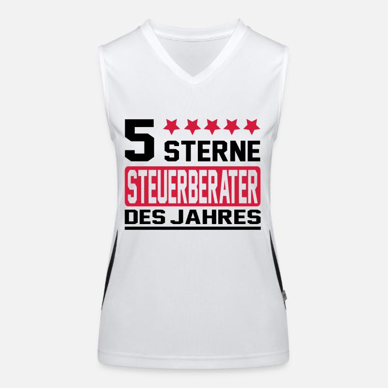 steuerberater Funktionelles Kontrast-Tank Top für Frauen