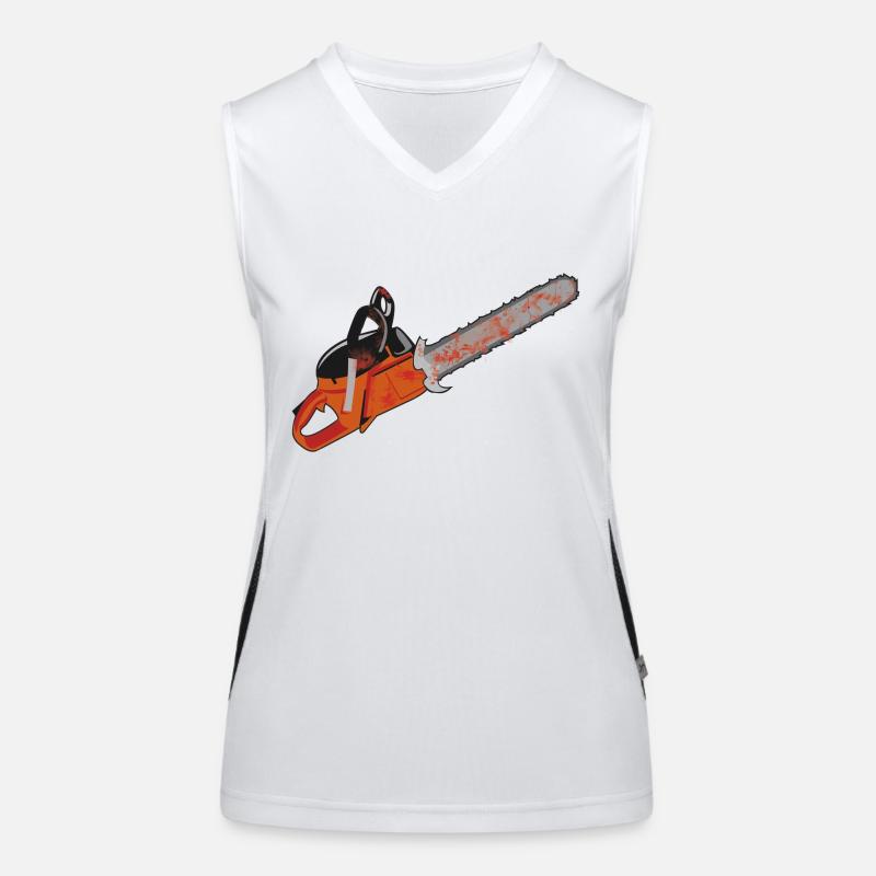 chainsaw Women's Functional Contrast Tank Top