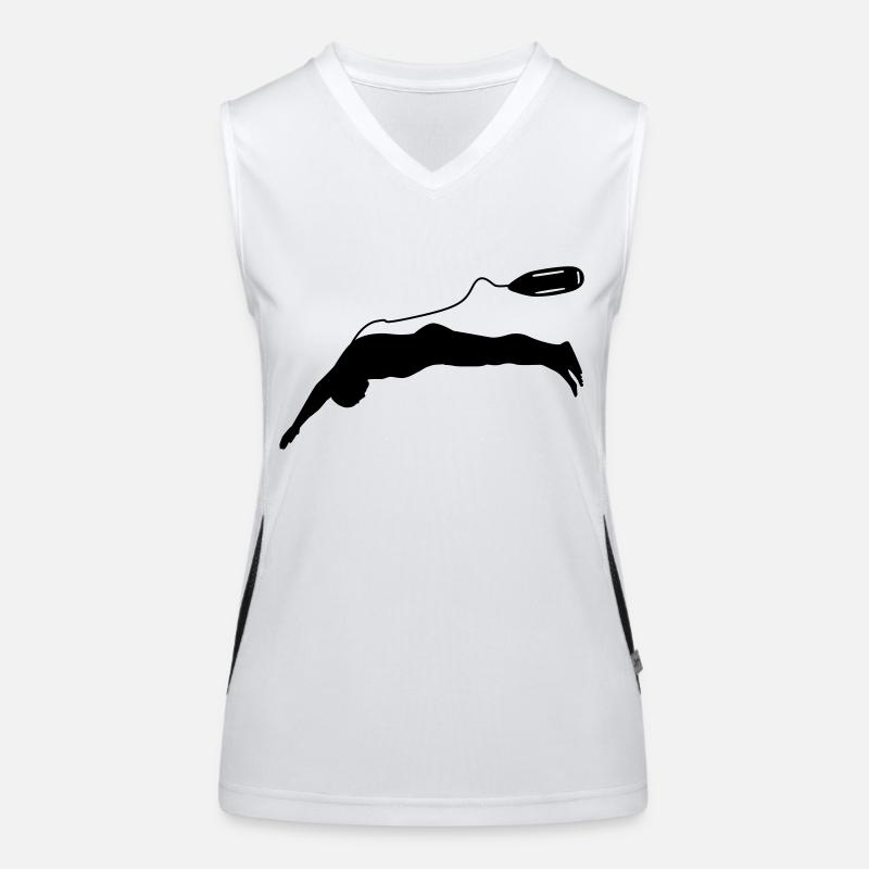 lifeguard Funktionelles Kontrast-Tank Top für Frauen