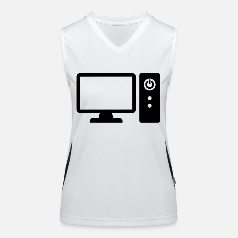 Computer Women's Functional Contrast Tank Top