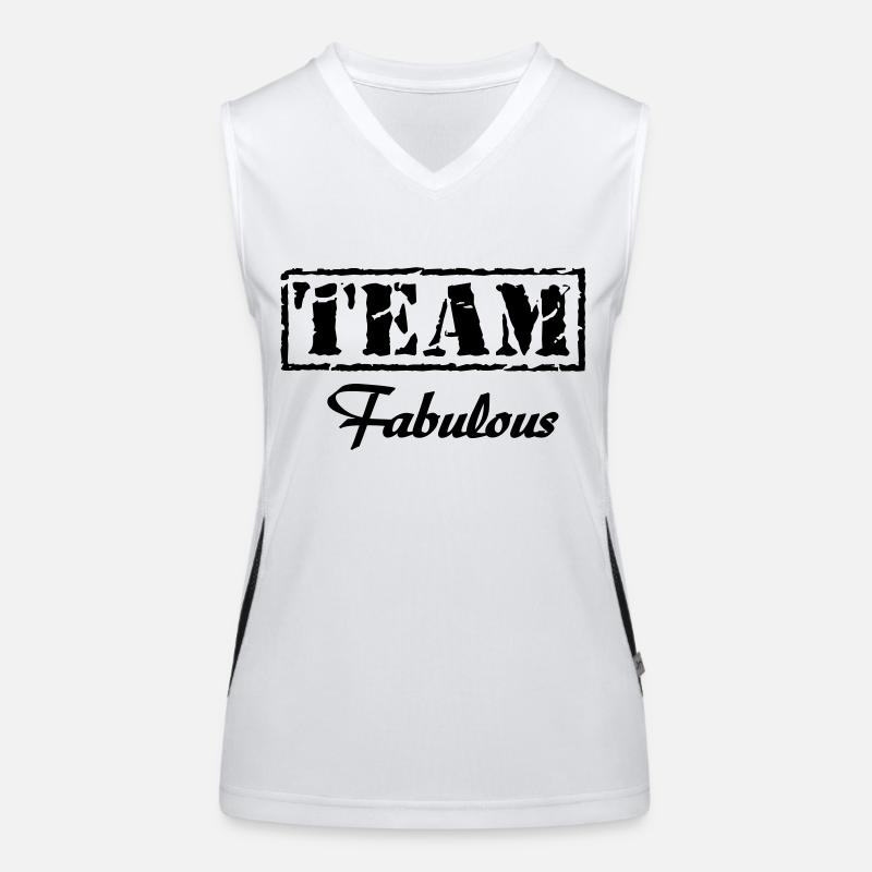 Team Fabulous Women's Functional Contrast Tank Top
