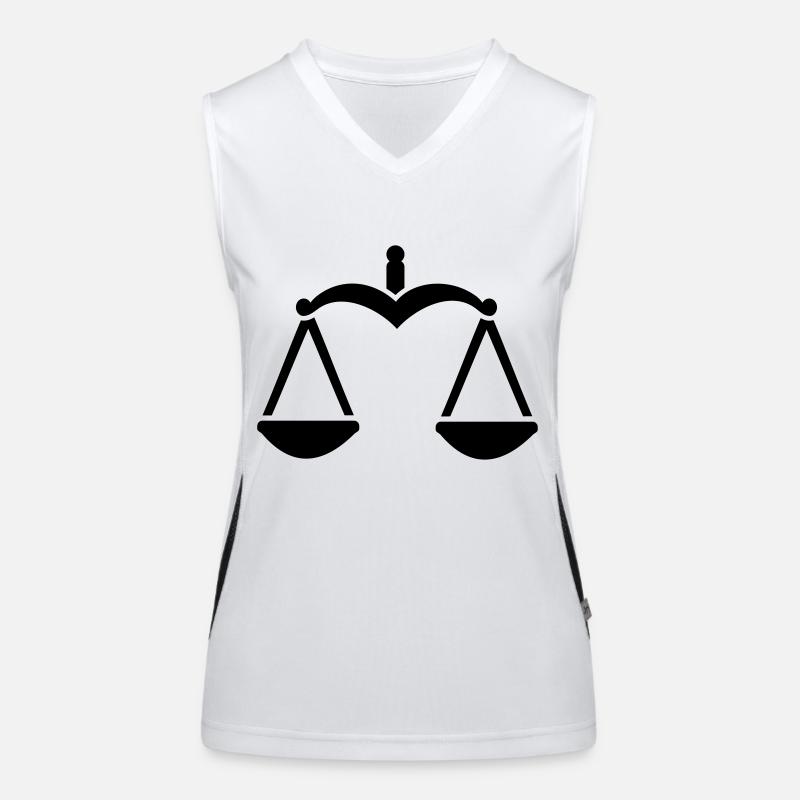 Waage Funktionelles Kontrast-Tank Top für Frauen