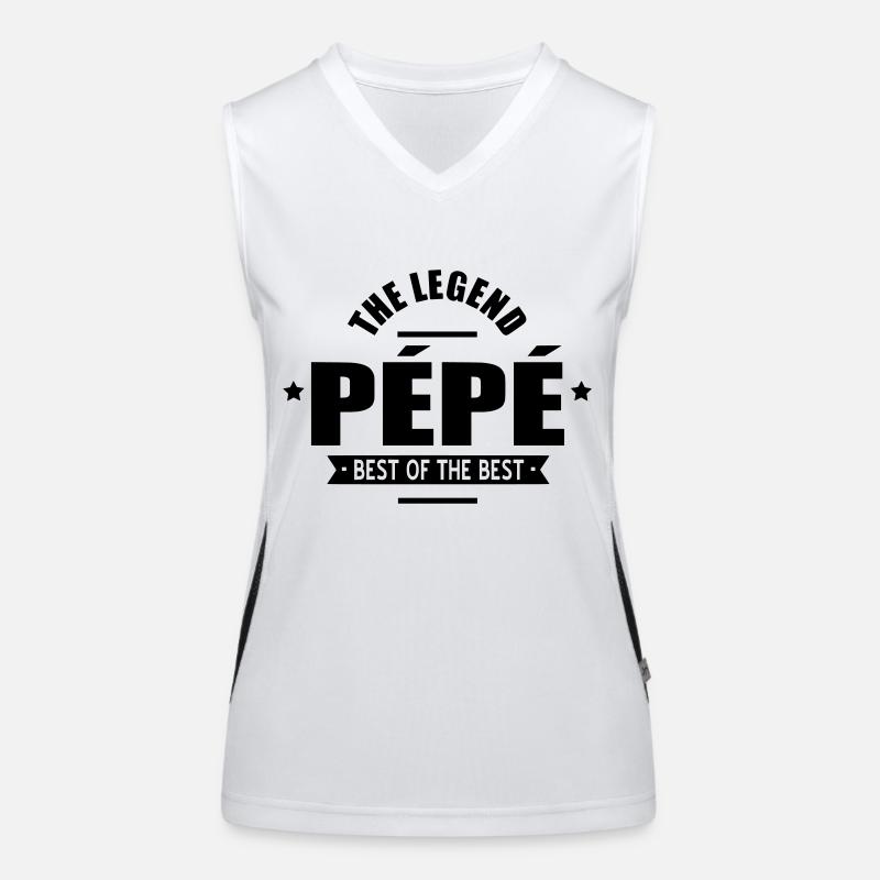 pépé Débardeur respirant contrasté Femme