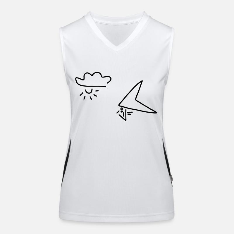 drachenflieger Funktionelles Kontrast-Tank Top für Frauen