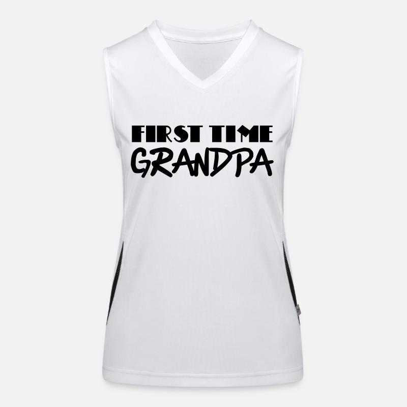 First time grandpa Débardeur respirant contrasté Femme