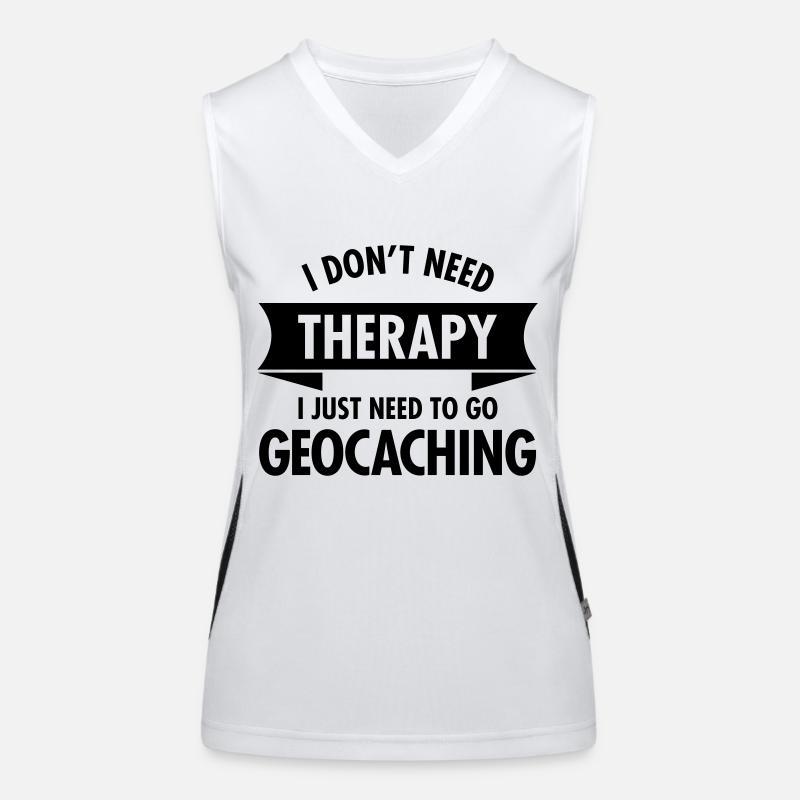 Therapy - Geocaching Débardeur respirant contrasté Femme
