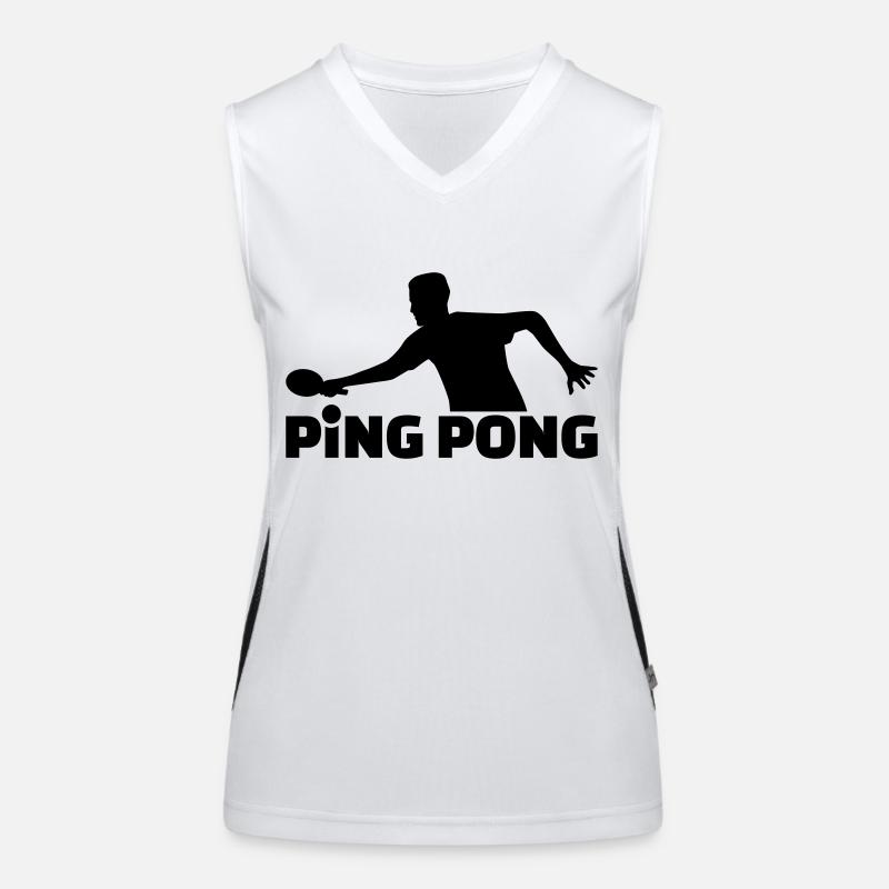 Ping Pong Women's Functional Contrast Tank Top