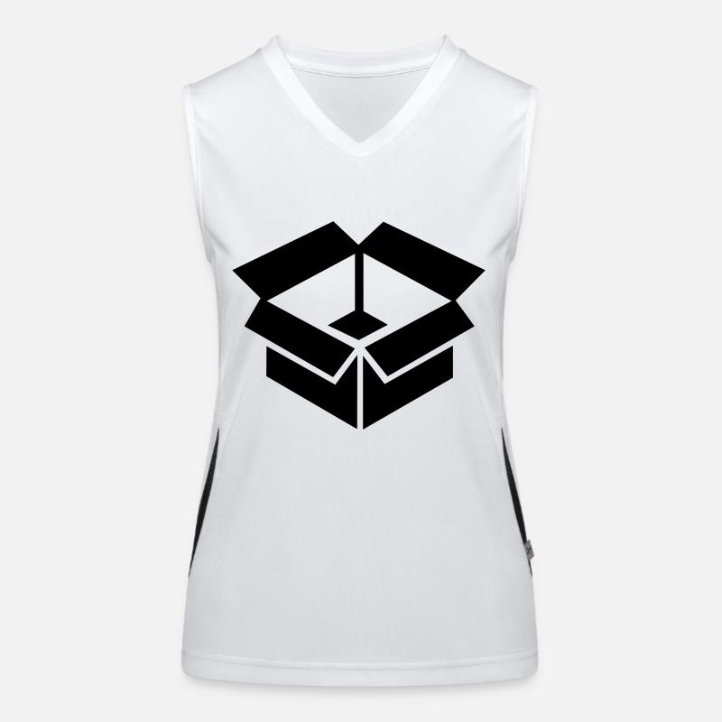 Paket Funktionelles Kontrast-Tank Top für Frauen