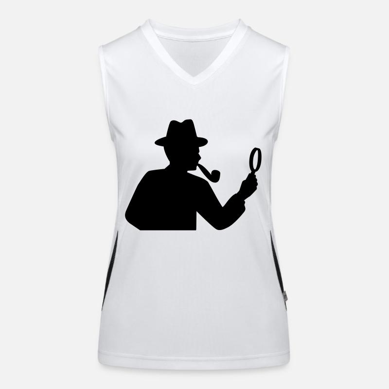 Detective Women's Functional Contrast Tank Top