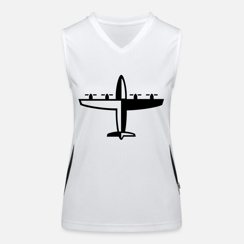 plane Women's Functional Contrast Tank Top