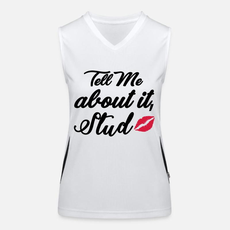 Tell me about it stud Débardeur respirant contrasté Femme
