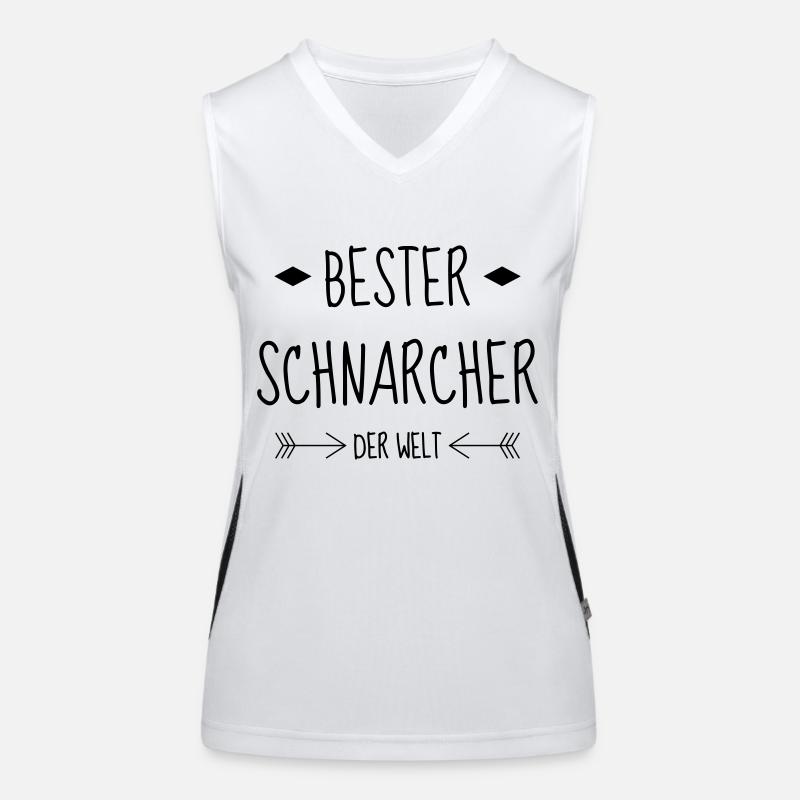 Ronfler / Ronfleur / Ronfleuse / Ronflement Débardeur respirant contrasté Femme