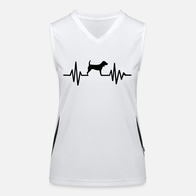 Beagle Débardeur respirant contrasté Femme