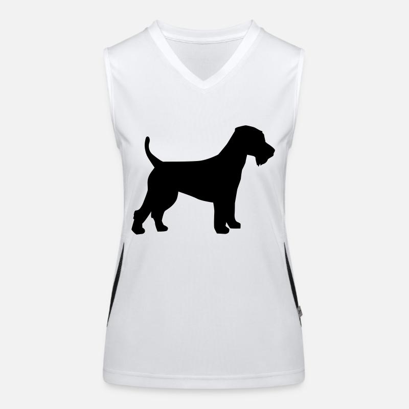 Welsh Terrier Women's Functional Contrast Tank Top