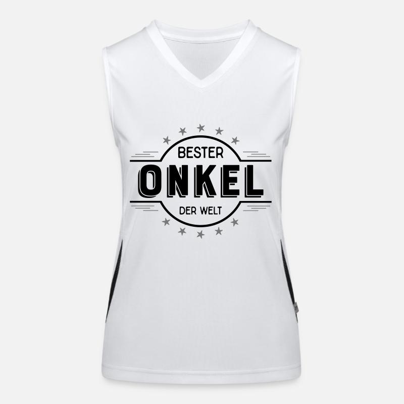 onkel Funktionelles Kontrast-Tank Top für Frauen