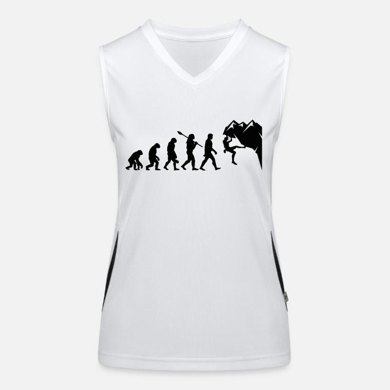 Escalade évolution Débardeur respirant contrasté Femme