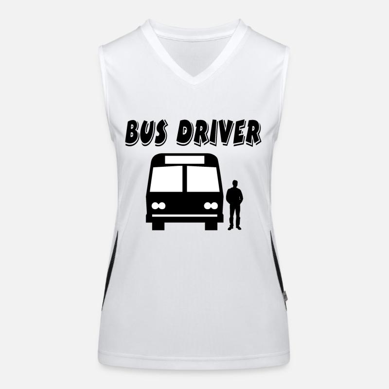 Bus Débardeur respirant contrasté Femme