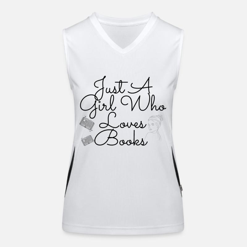 Book Women's Functional Contrast Tank Top