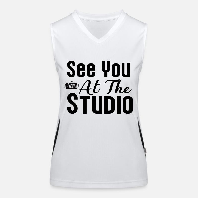Rendez-vous au Studio Photography Débardeur respirant contrasté Femme