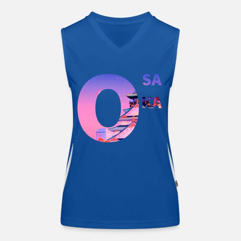 Osaka Débardeur respirant contrasté Femme