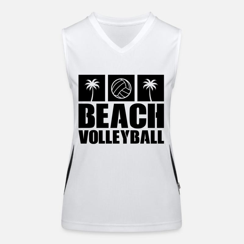 Beach-volley Débardeur respirant contrasté Femme