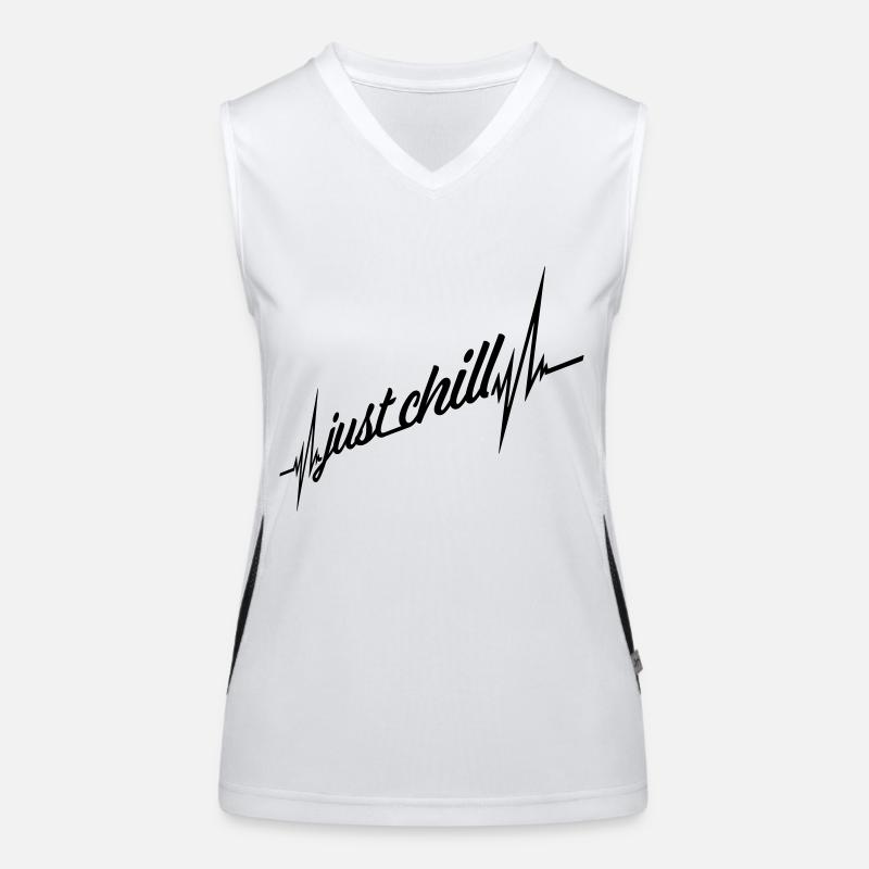 Just Chill Frequency Pulse Women's Functional Contrast Tank Top
