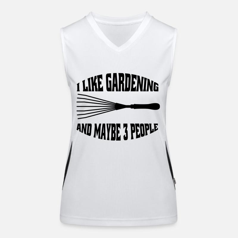 Garten Hobbygärtner Geschenk Gärtner Obstgarten Funktionelles Kontrast-Tank Top für Frauen