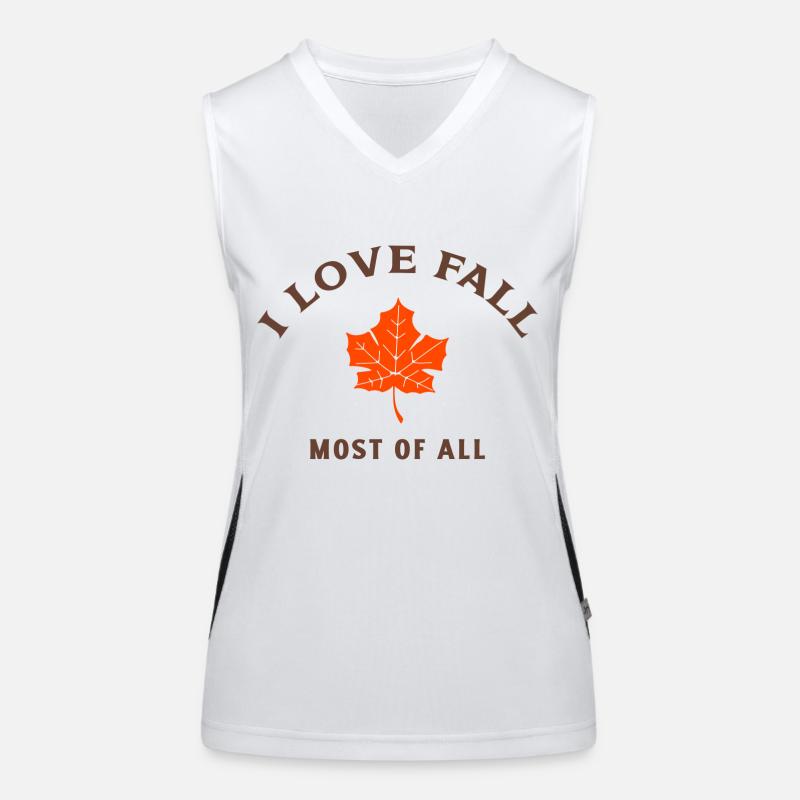 fall Funktionelles Kontrast-Tank Top für Frauen