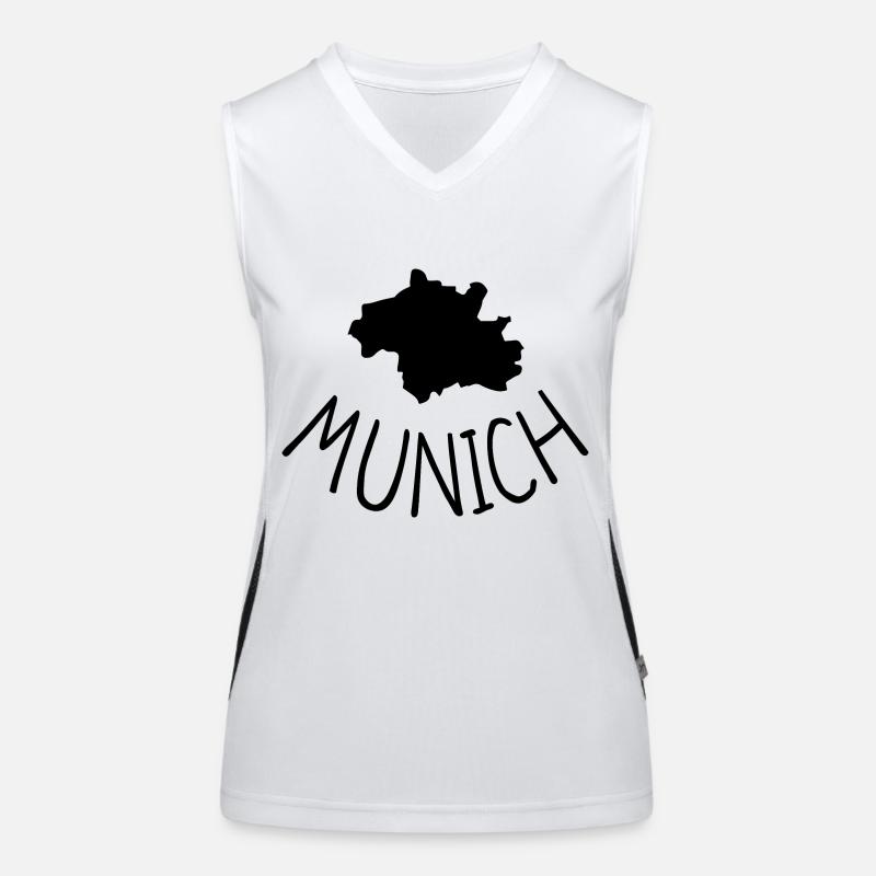München Funktionelles Kontrast-Tank Top für Frauen