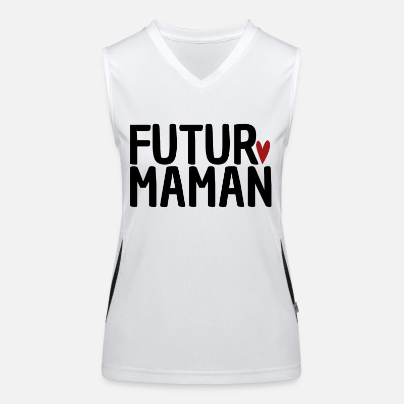 Future Maman Débardeur respirant contrasté Femme