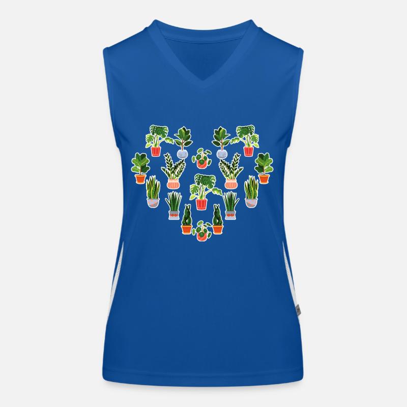 Planter Débardeur respirant contrasté Femme