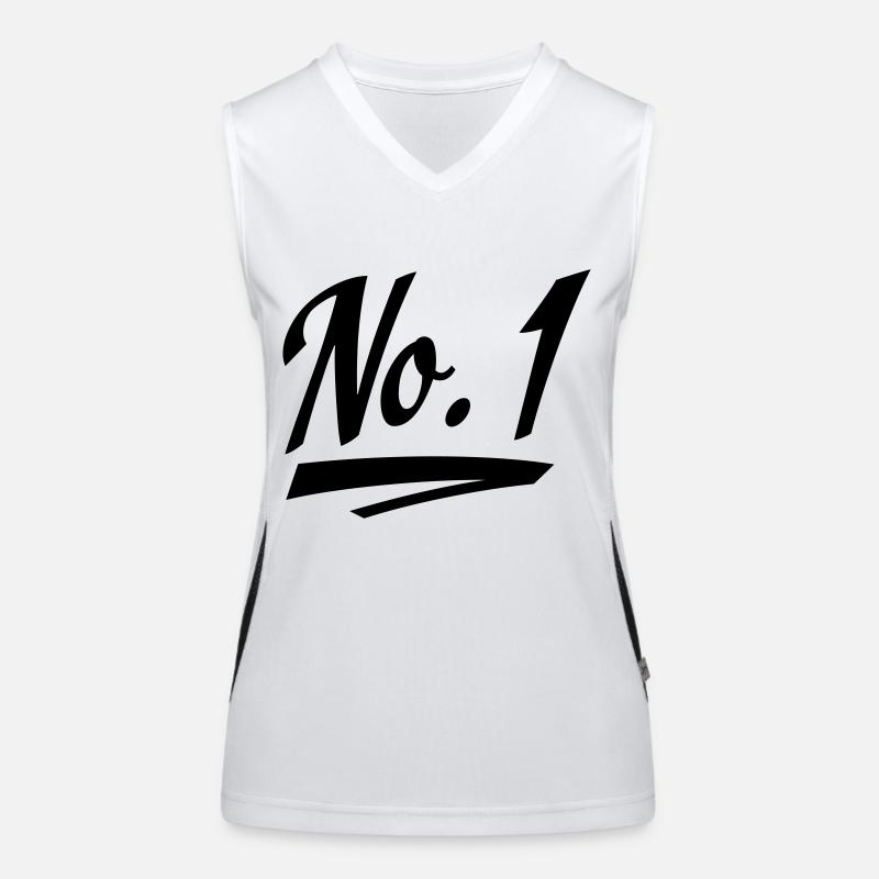 Nummer eins Funktionelles Kontrast-Tank Top für Frauen