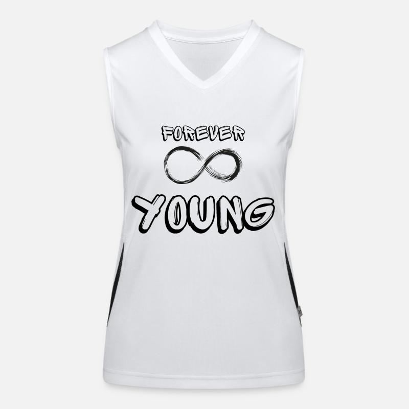 Forever Young Women's Functional Contrast Tank Top