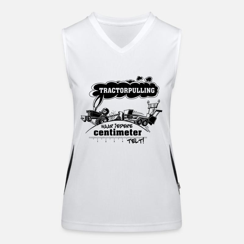 tp where every cm counts Women's Functional Contrast Tank Top