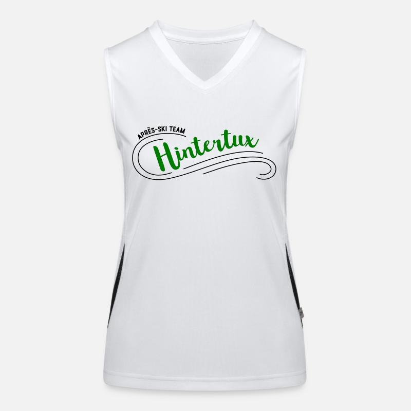 Après-Ski Hintertux Funktionelles Kontrast-Tank Top für Frauen