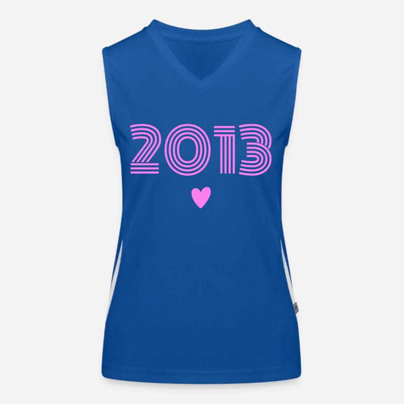 Jahrgang 2013 Mädchen Funktionelles Kontrast-Tank Top für Frauen