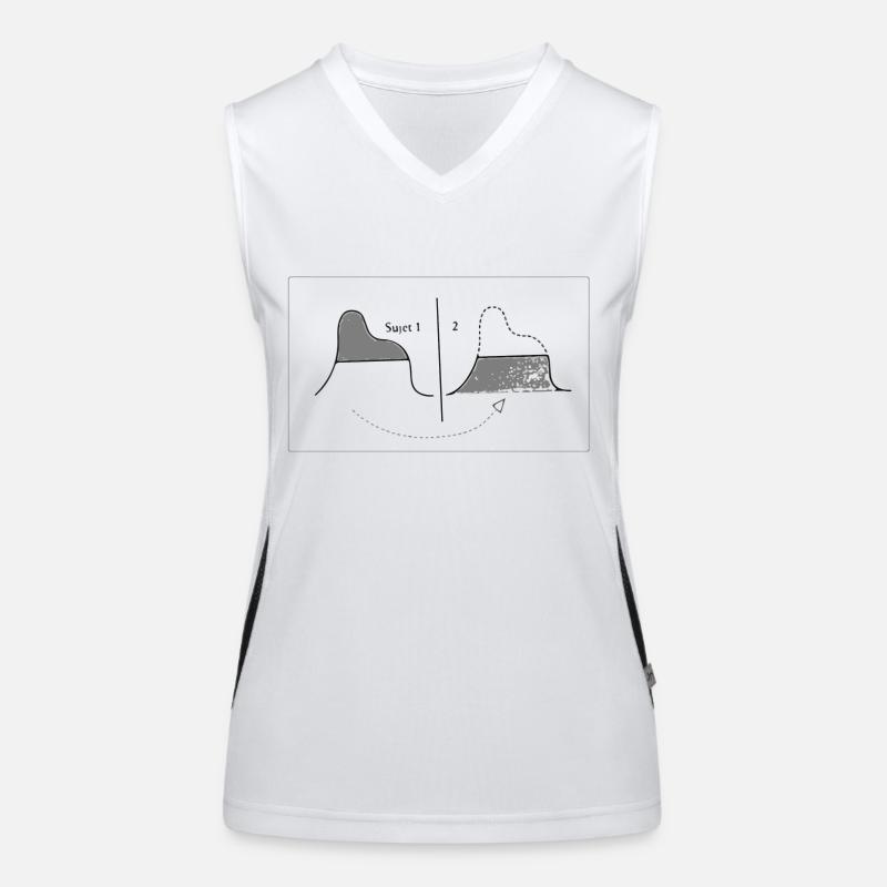 Flüssige Libido Funktionelles Kontrast-Tank Top für Frauen