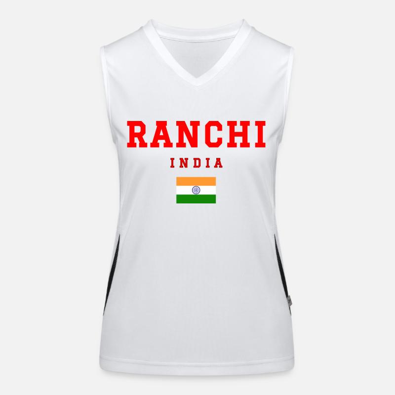 Ranchi, Inde Débardeur respirant contrasté Femme