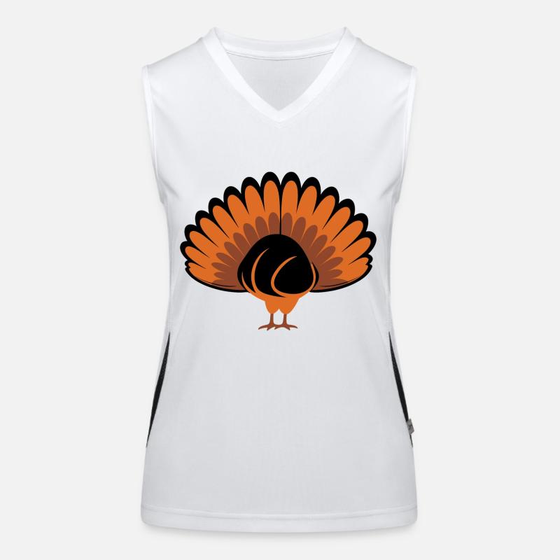 Turkeys Women's Functional Contrast Tank Top
