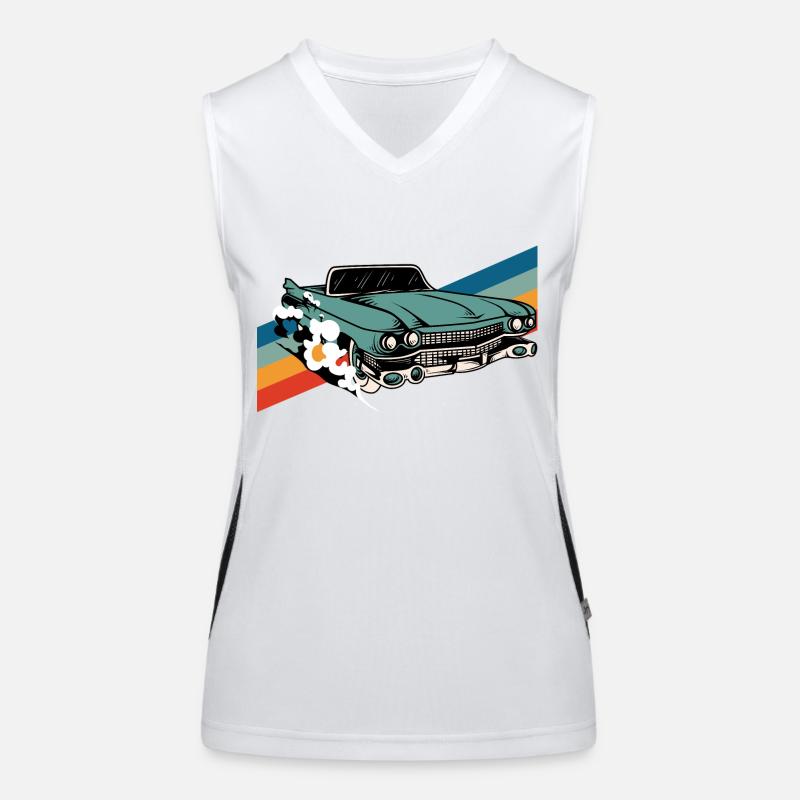 Oldtimer - Oldtimer Funktionelles Kontrast-Tank Top für Frauen
