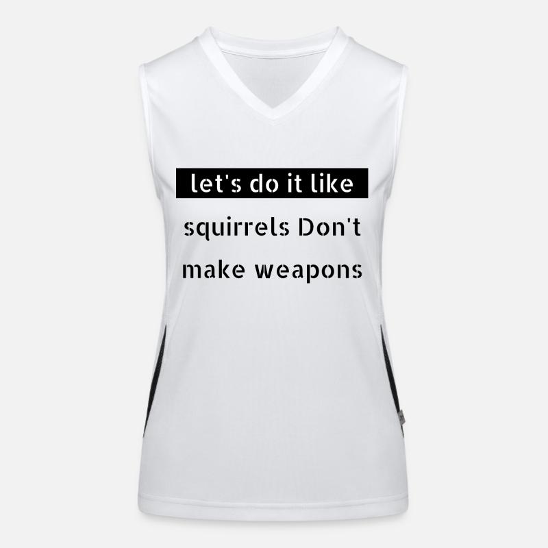 Green Birthday Present Idea Geek Anti War Bday Women's Functional Contrast Tank Top