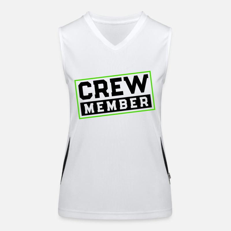 Crew Member Women's Functional Contrast Tank Top