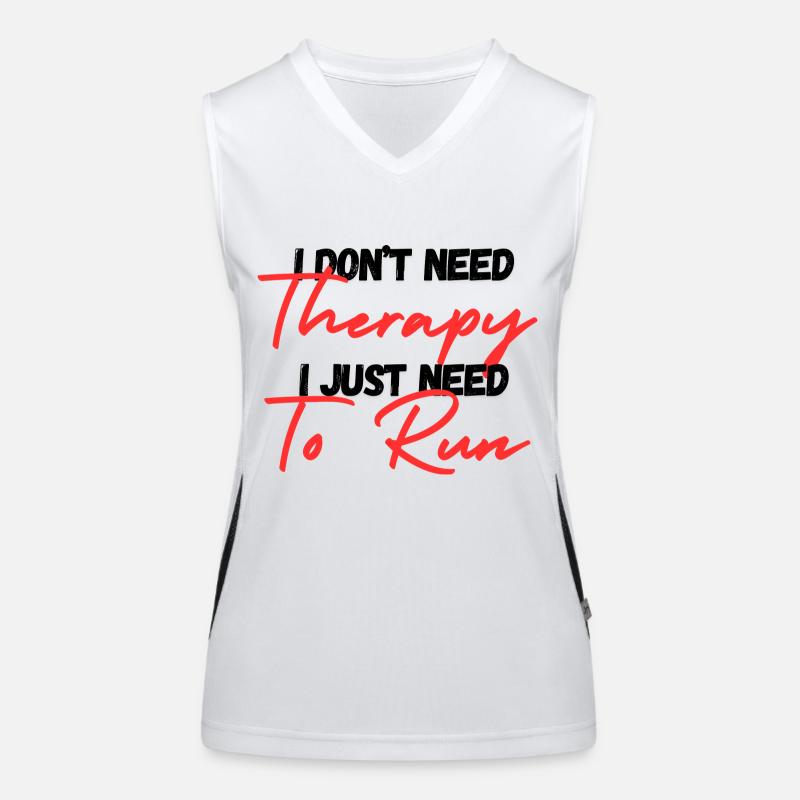 I don t need Therapy Débardeur respirant contrasté Femme