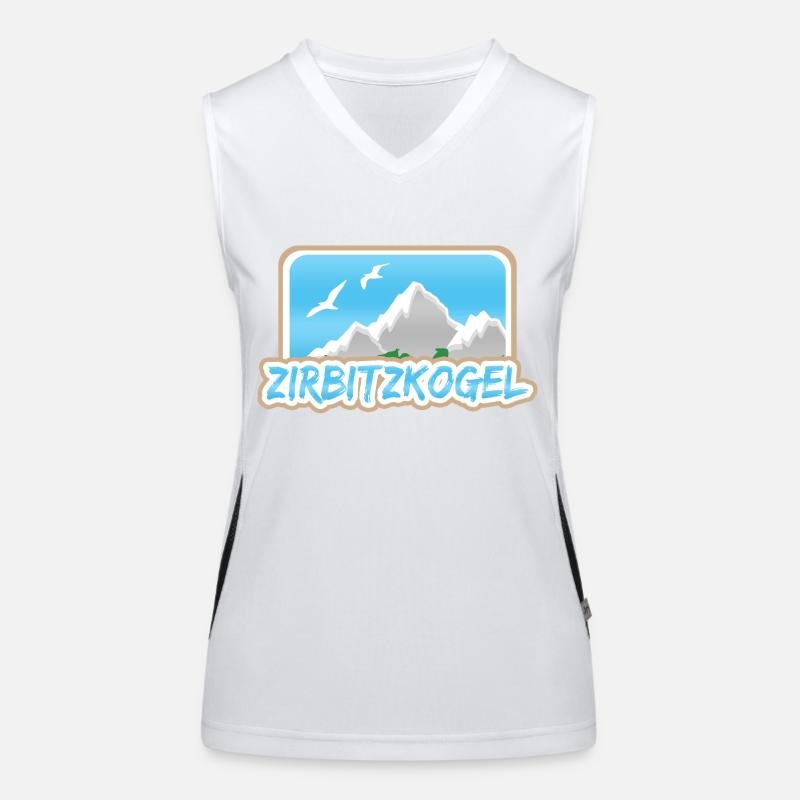 Zirbitzkogel als Zirbitzkogel Funktionelles Kontrast-Tank Top für Frauen