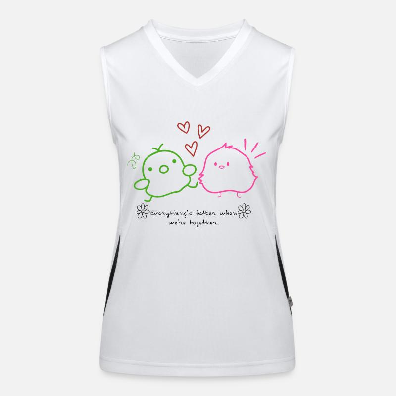 Ensemble Débardeur respirant contrasté Femme