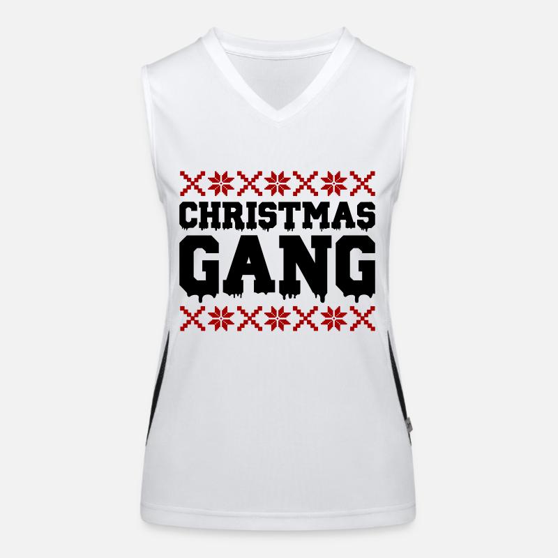 Gang de Noël Débardeur respirant contrasté Femme