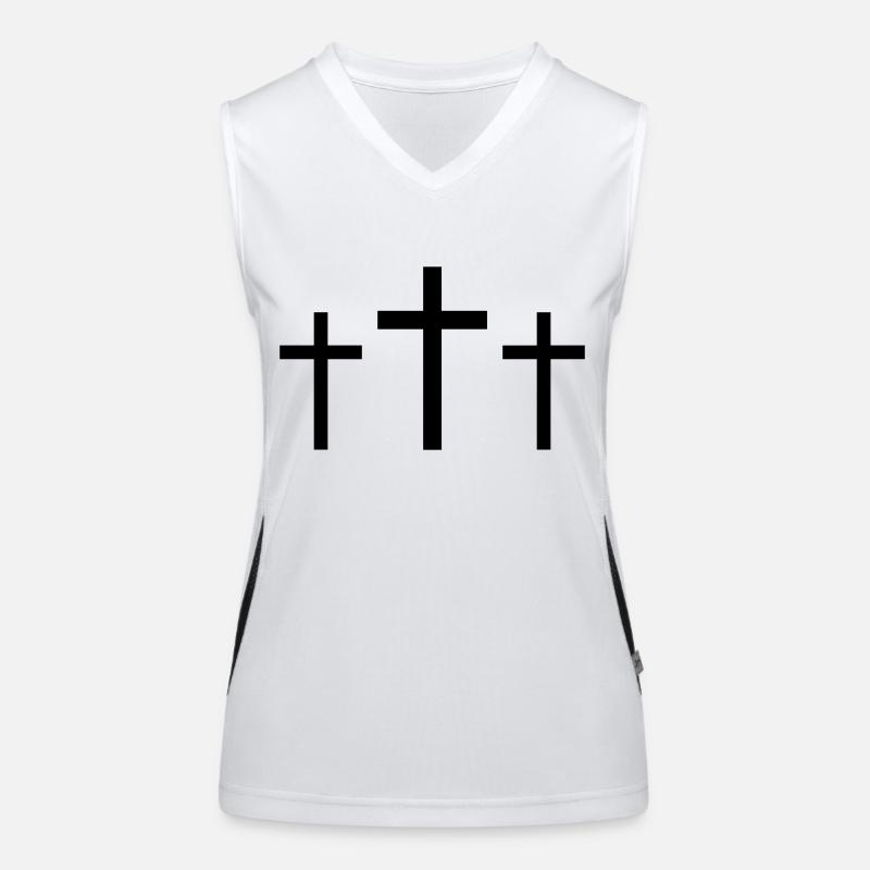 Three Crosses Women's Functional Contrast Tank Top